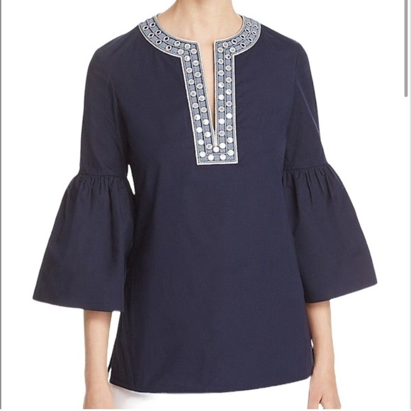 Tory Burch Ariana Tunic embellished 2 - Picture 3 of 7